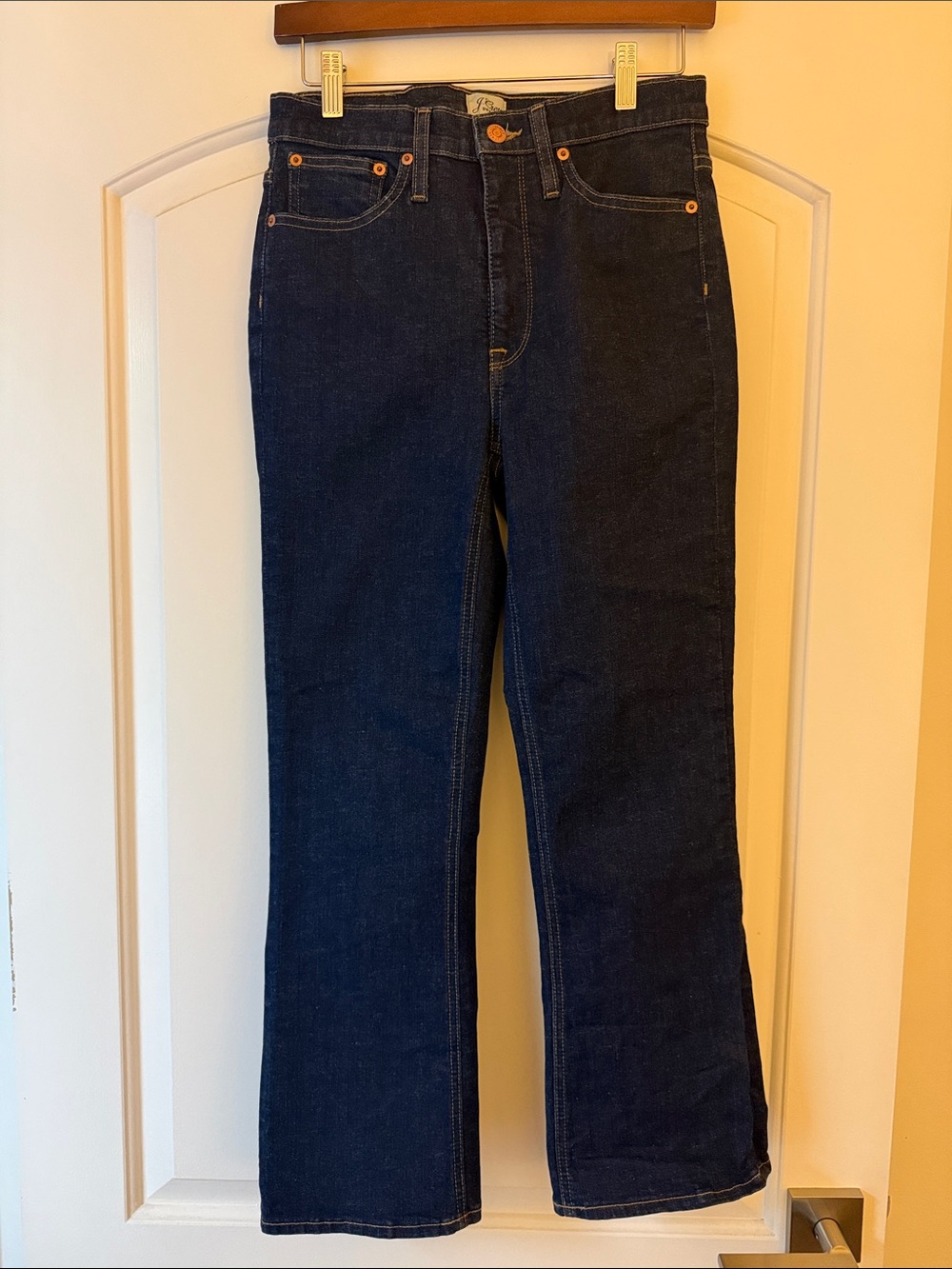 J.Crew Dark Wash Bootcut Jeans, Size 27